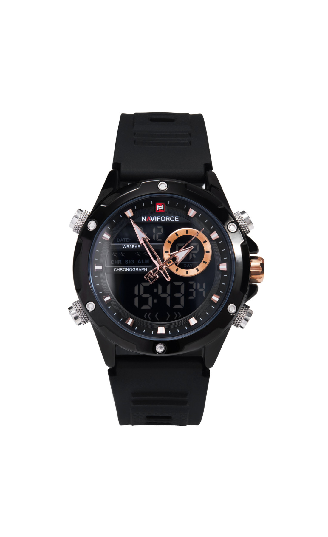 Чоловічий годинник  Naviforce Pride Darkside, 2 ремінці