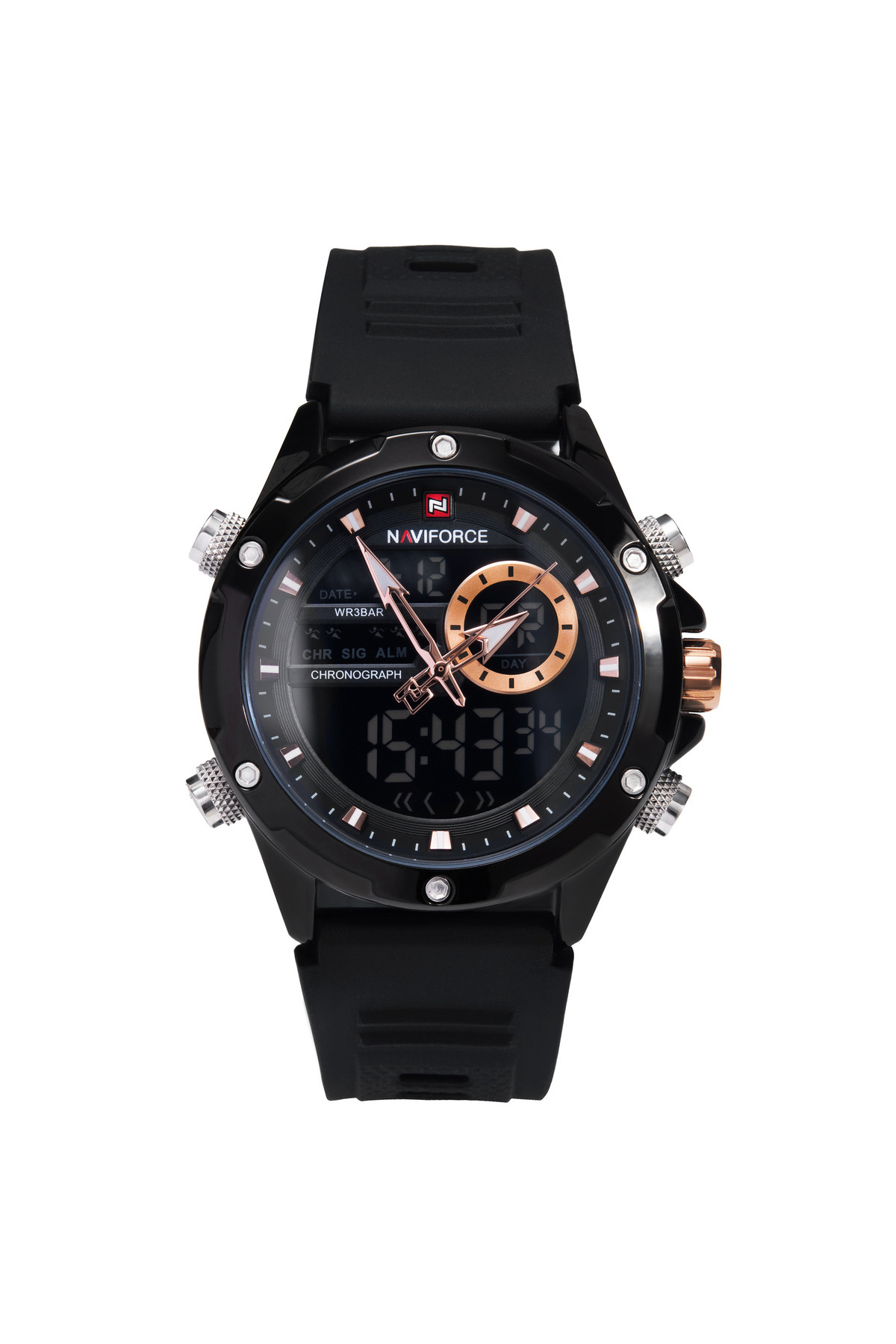 Чоловічий годинник  Naviforce Pride Darkside, 2 ремінці