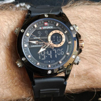 Чоловічий годинник  Naviforce Pride Darkside, 2 ремінці