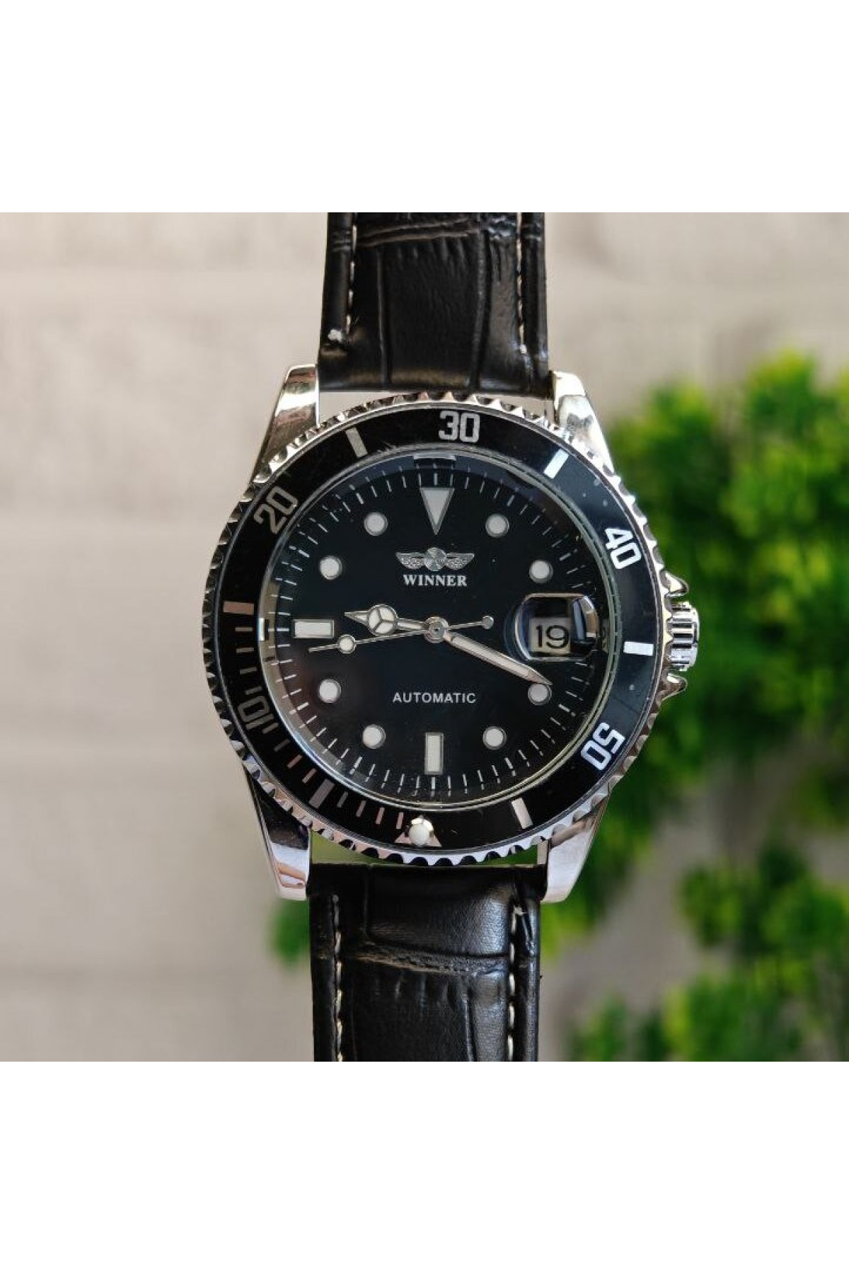 Чоловічий годинник  Winner Basel Deluxe, 2 ремінці