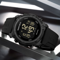 Чоловічий годинник  Naviforce Europe Armor Black, 2 ремінці