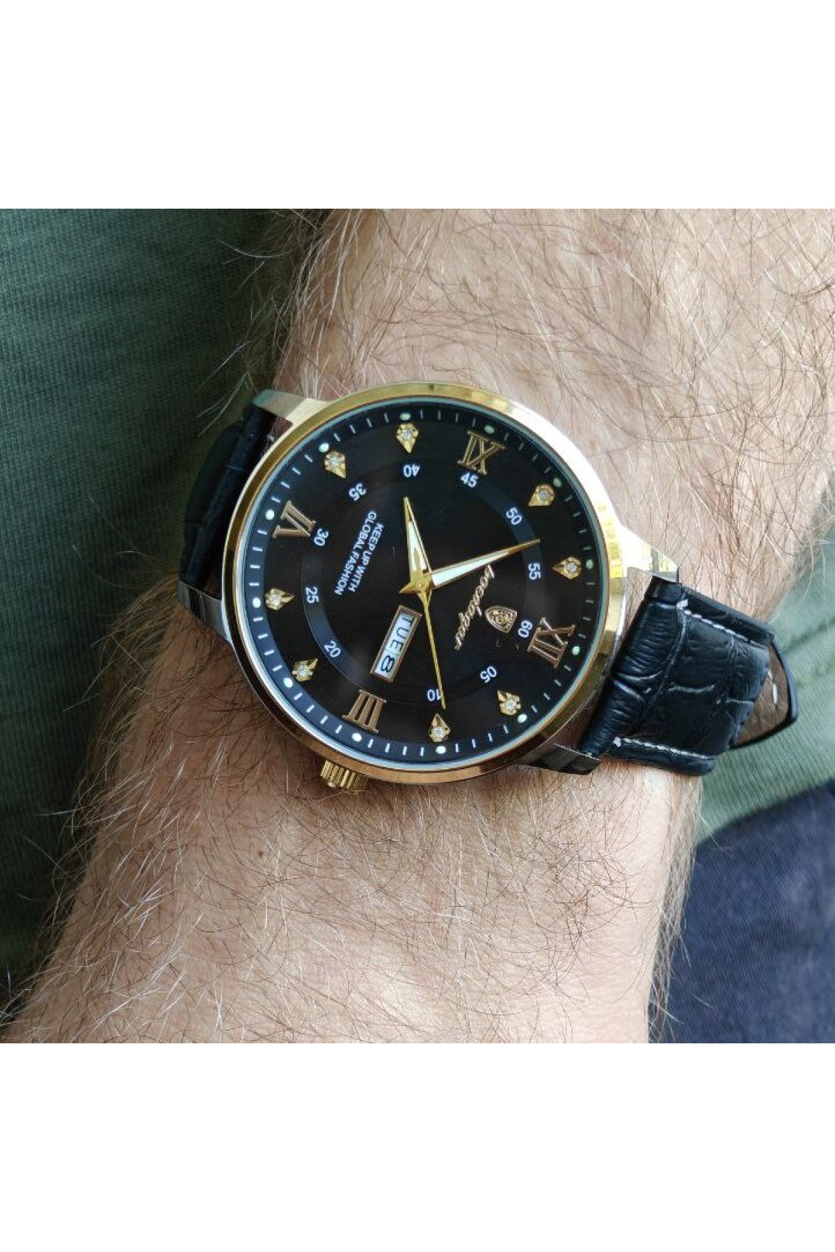 Чоловічий годинник  Hemsut Poedagar Deluxe, 2 ремінці