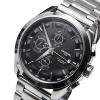 Чоловічий годинник  Carnival Genius Prime Silver, 2 ремінці