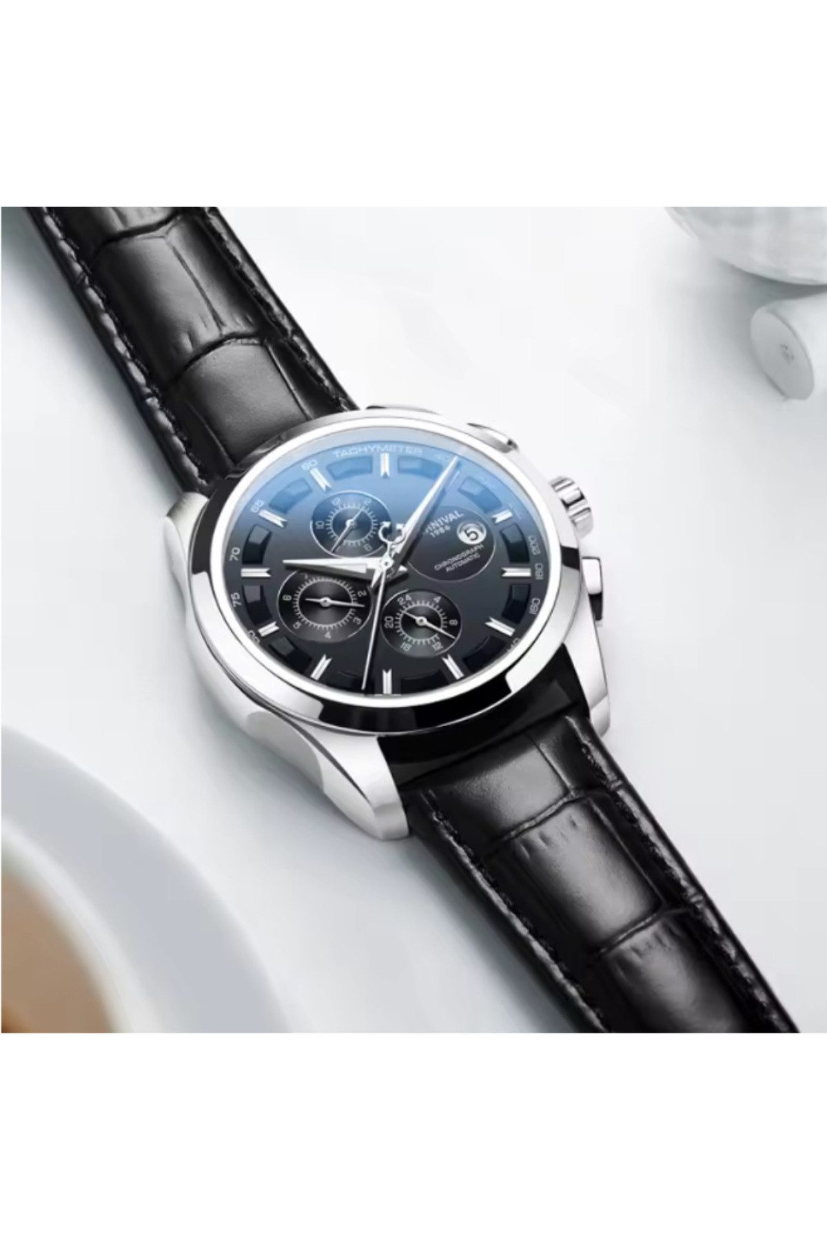 Чоловічий годинник  Carnival Genius Prime Silver, 2 ремінці