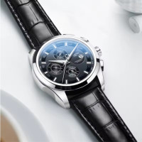 Чоловічий годинник  Carnival Genius Prime Silver, 2 ремінці