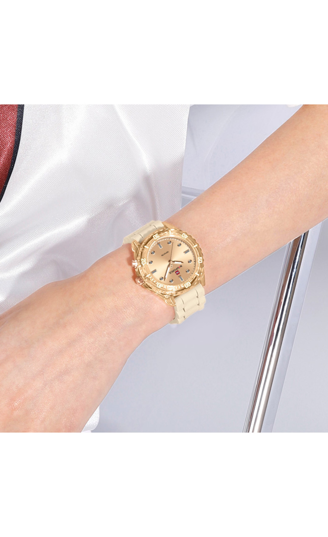 Жіночий годинник  Naviforce Evelin 5 Bar