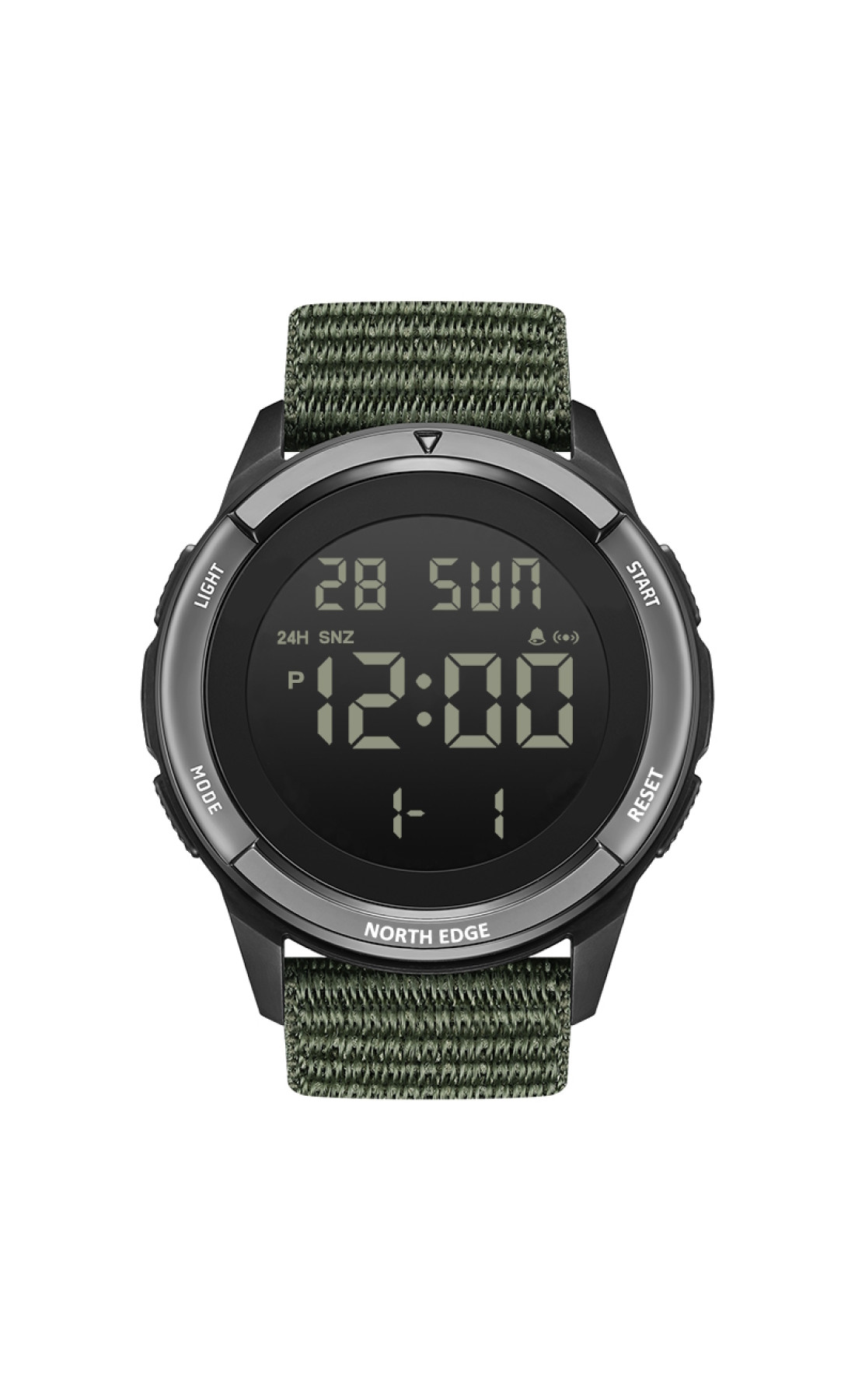 Чоловічий годинник  North Edge Terrax Green, 2 ремінці