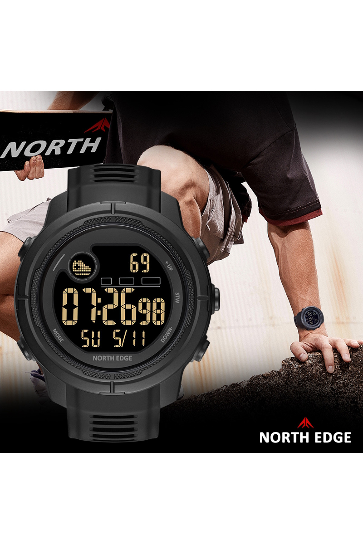 Чоловічий годинник  North Edge Mars5 Nano