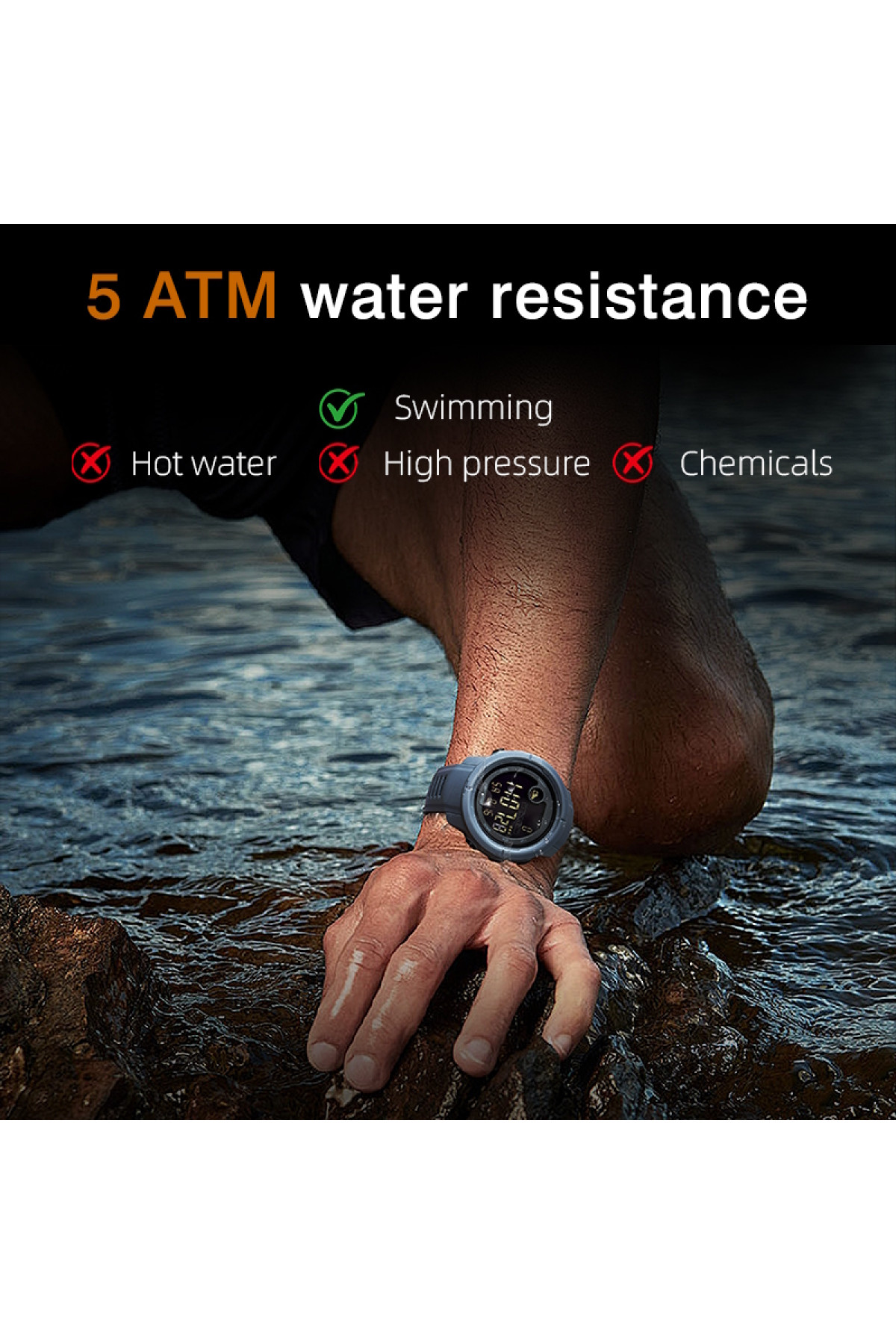 Чоловічий годинник  North Edge Mars5 Nano