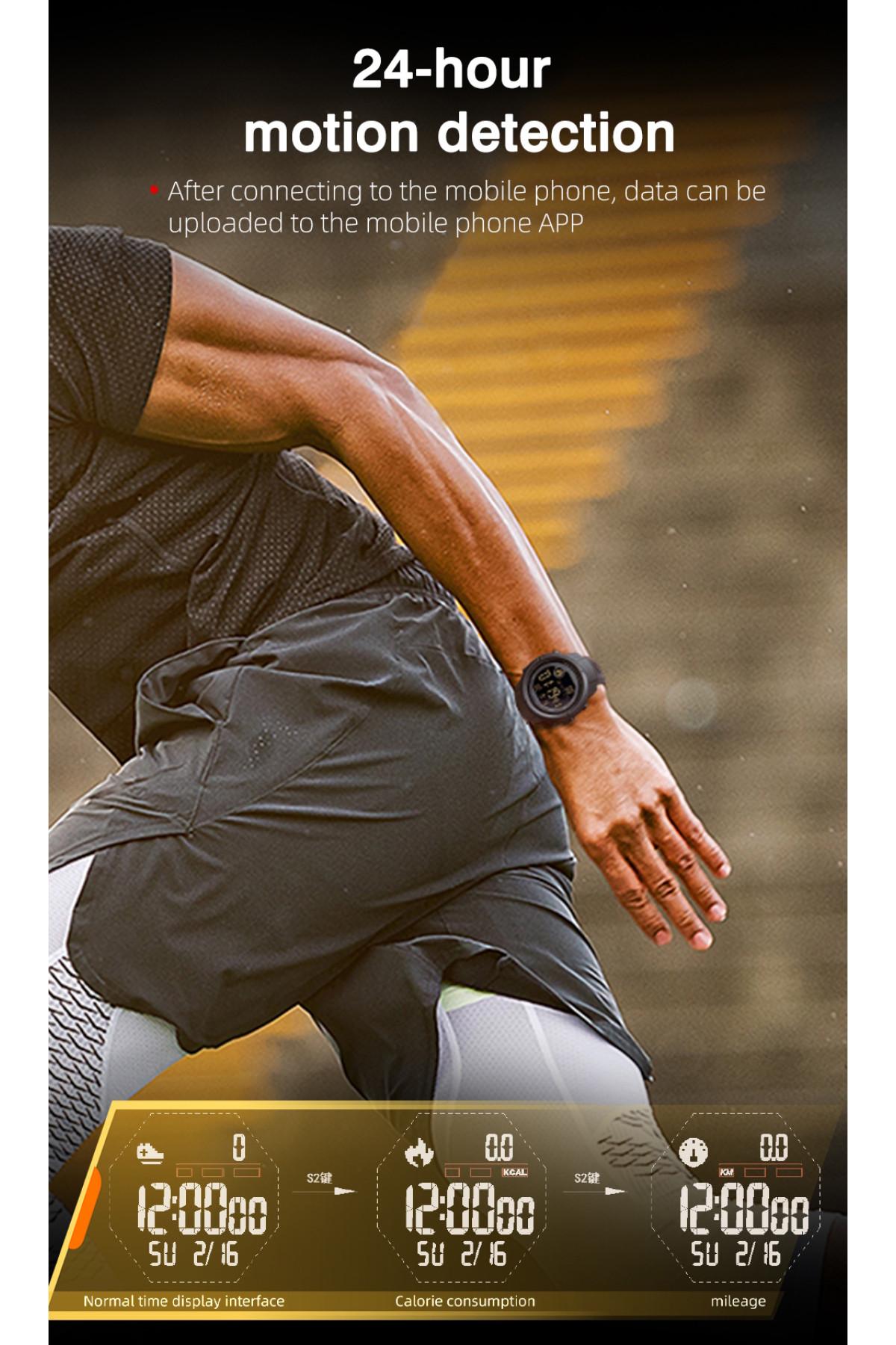 Чоловічий годинник  North Edge Mars5 Nano