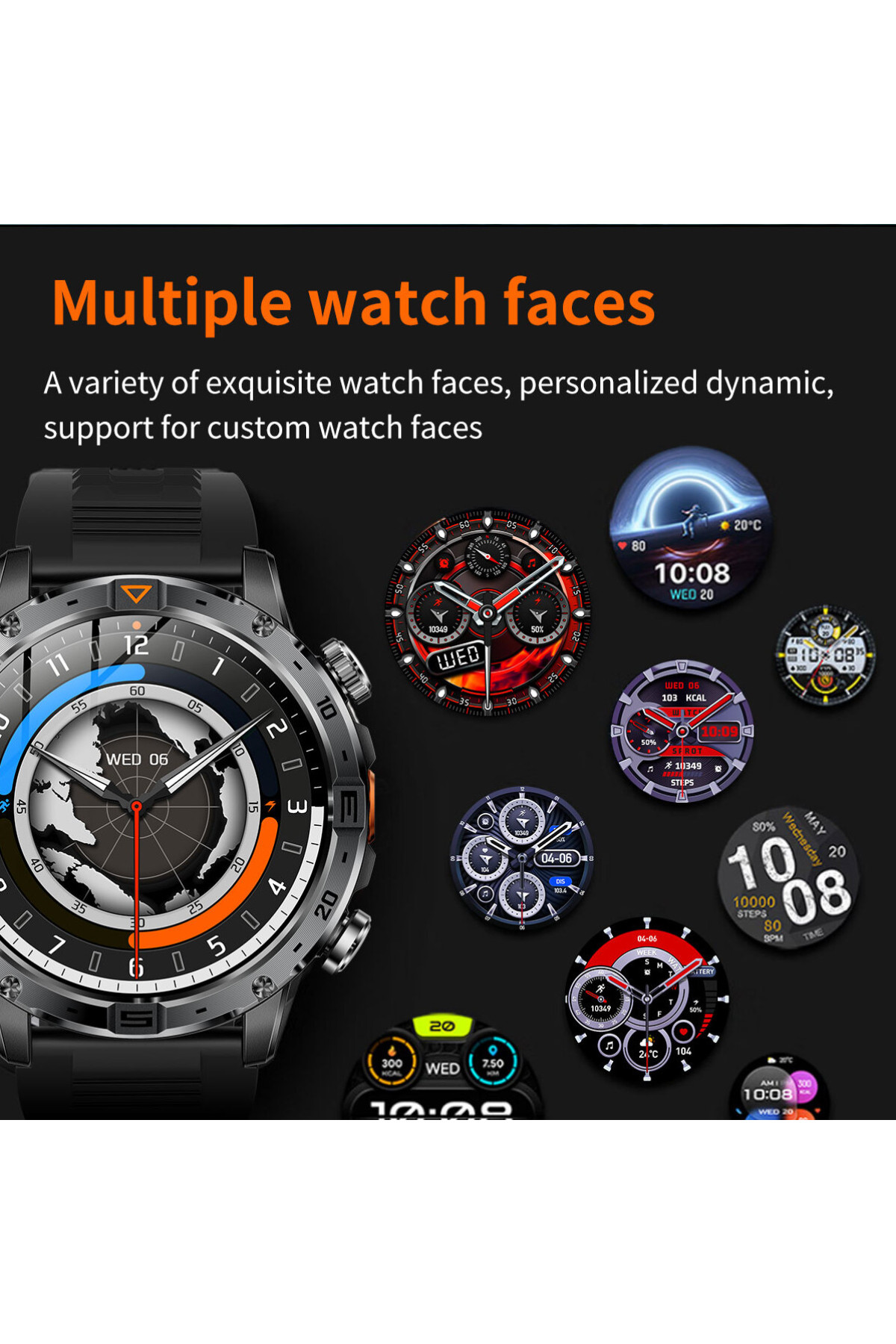 Смарт годинник  Smart Fire Steel з компасом