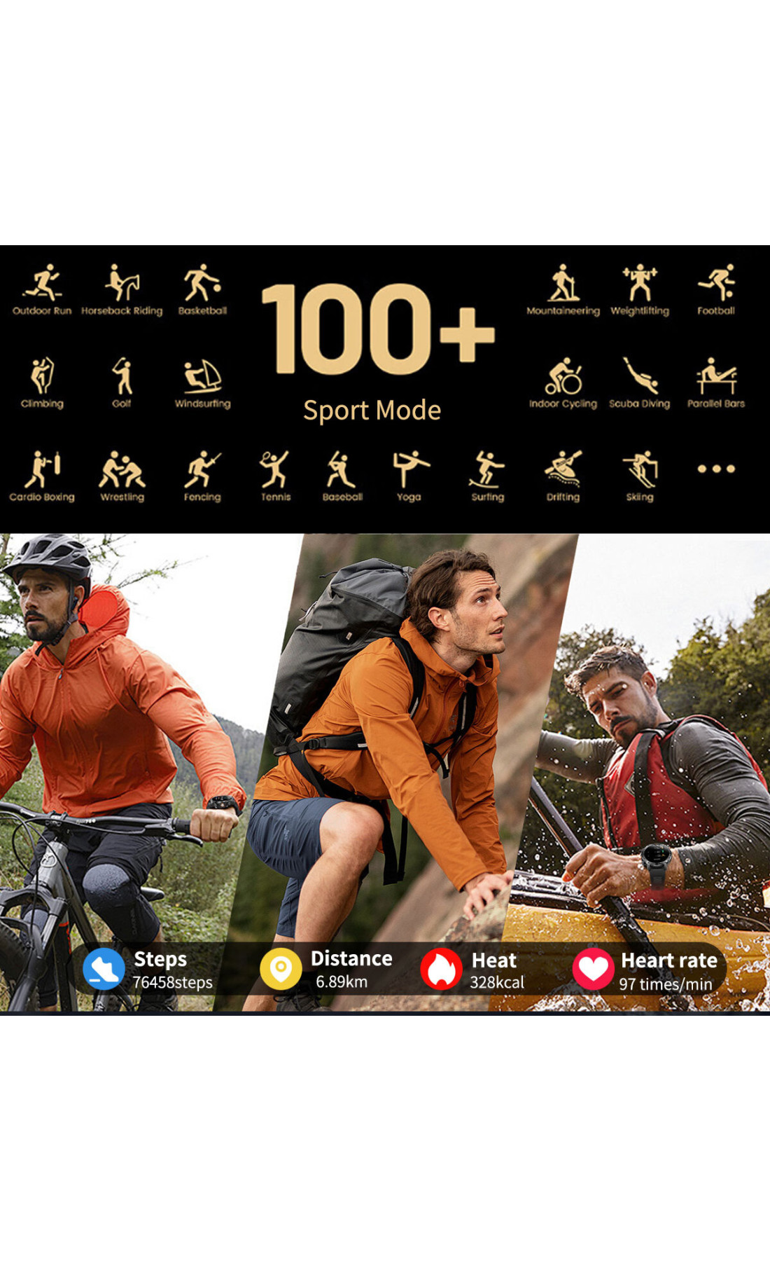 Смарт годинник  Smart Fire Steel з компасом