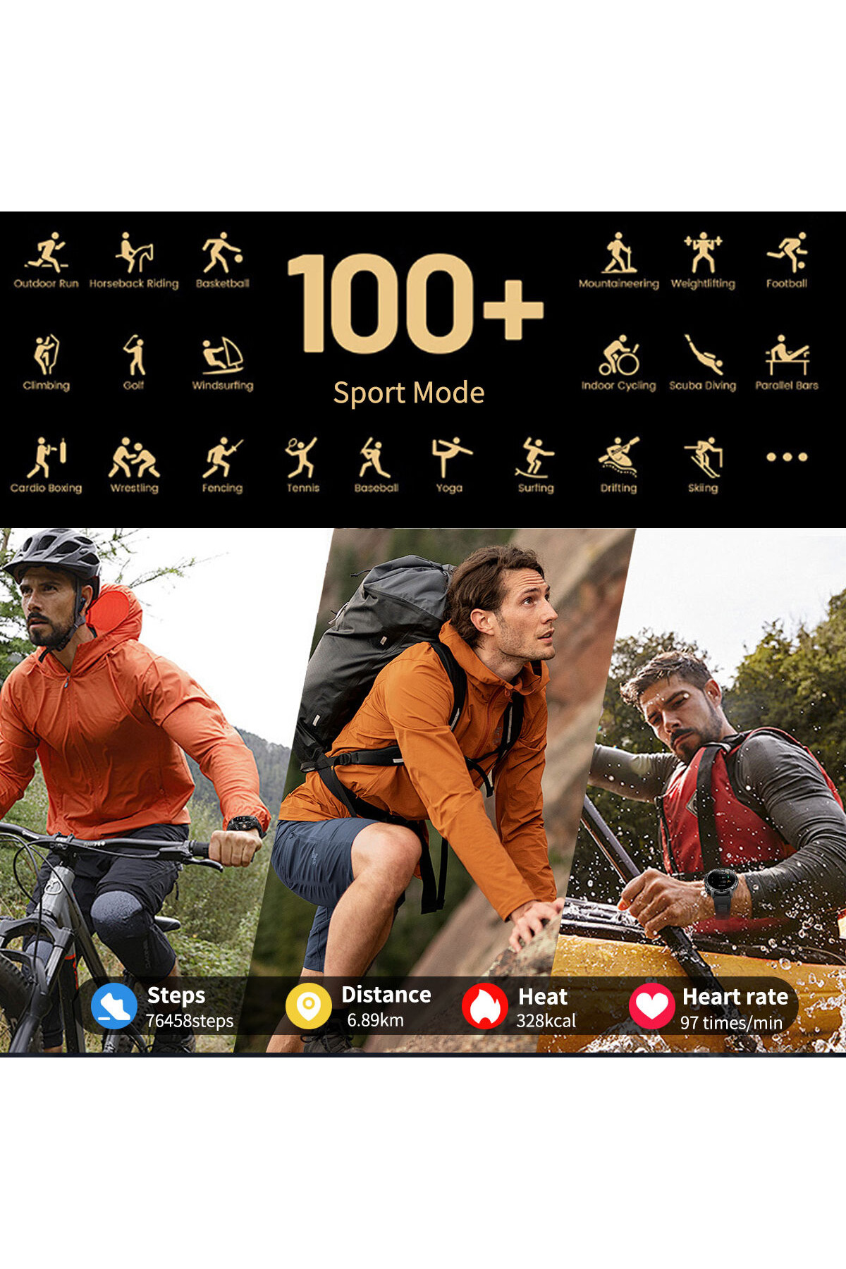 Смарт годинник  Smart Fire Steel з компасом