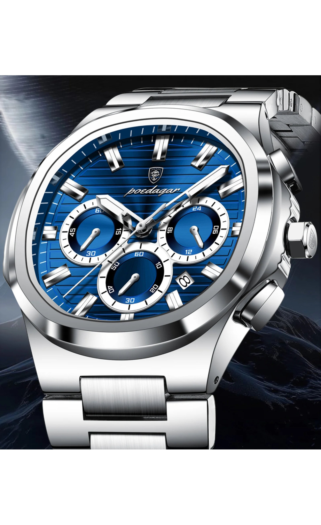 Чоловічий годинник  Poedagar RiverWood