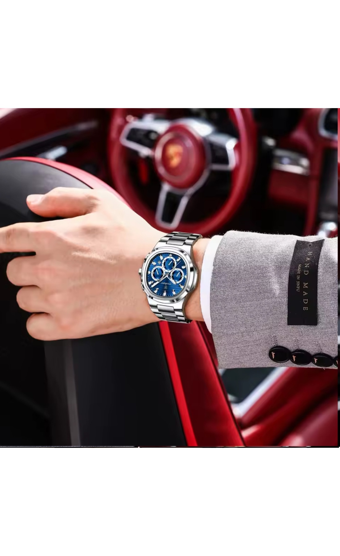 Чоловічий годинник  Poedagar RiverWood