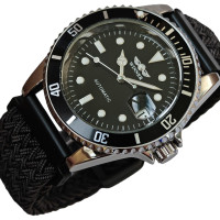 Чоловічий годинник  Winner Basel Nylon, 2 ремінці