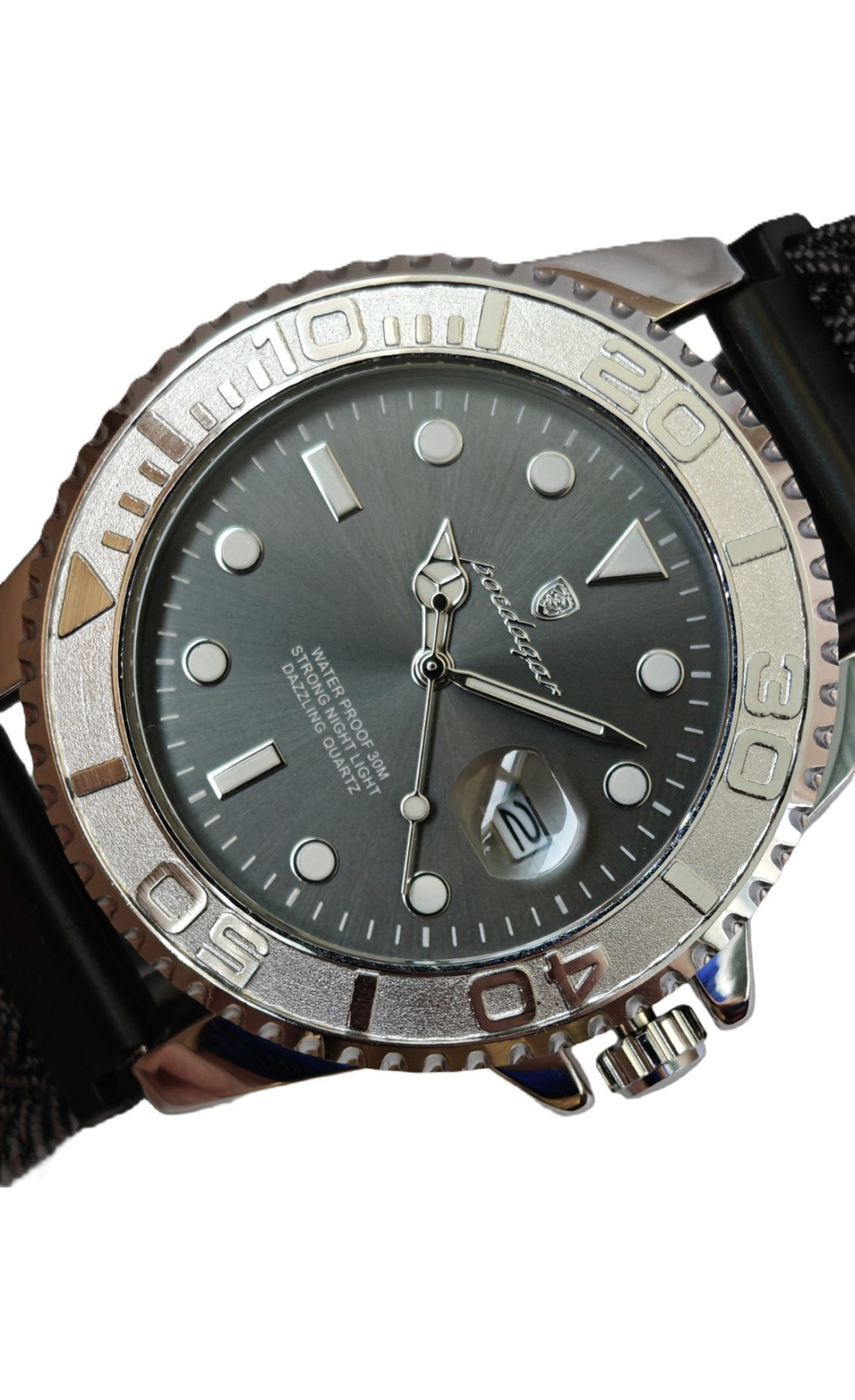 Чоловічий годинник  Poedagar Pilot Nylon, 2 ремінці