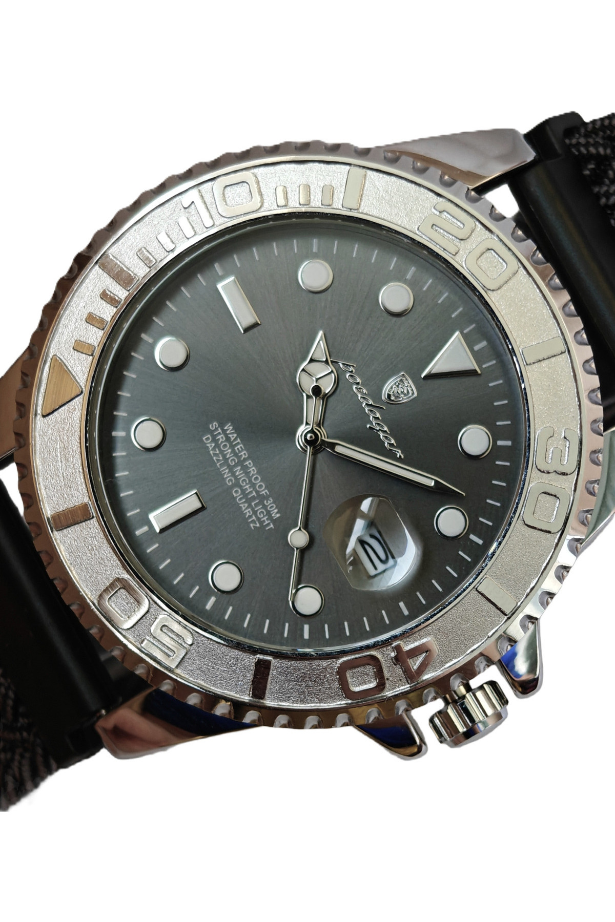 Чоловічий годинник  Poedagar Pilot Nylon, 2 ремінці