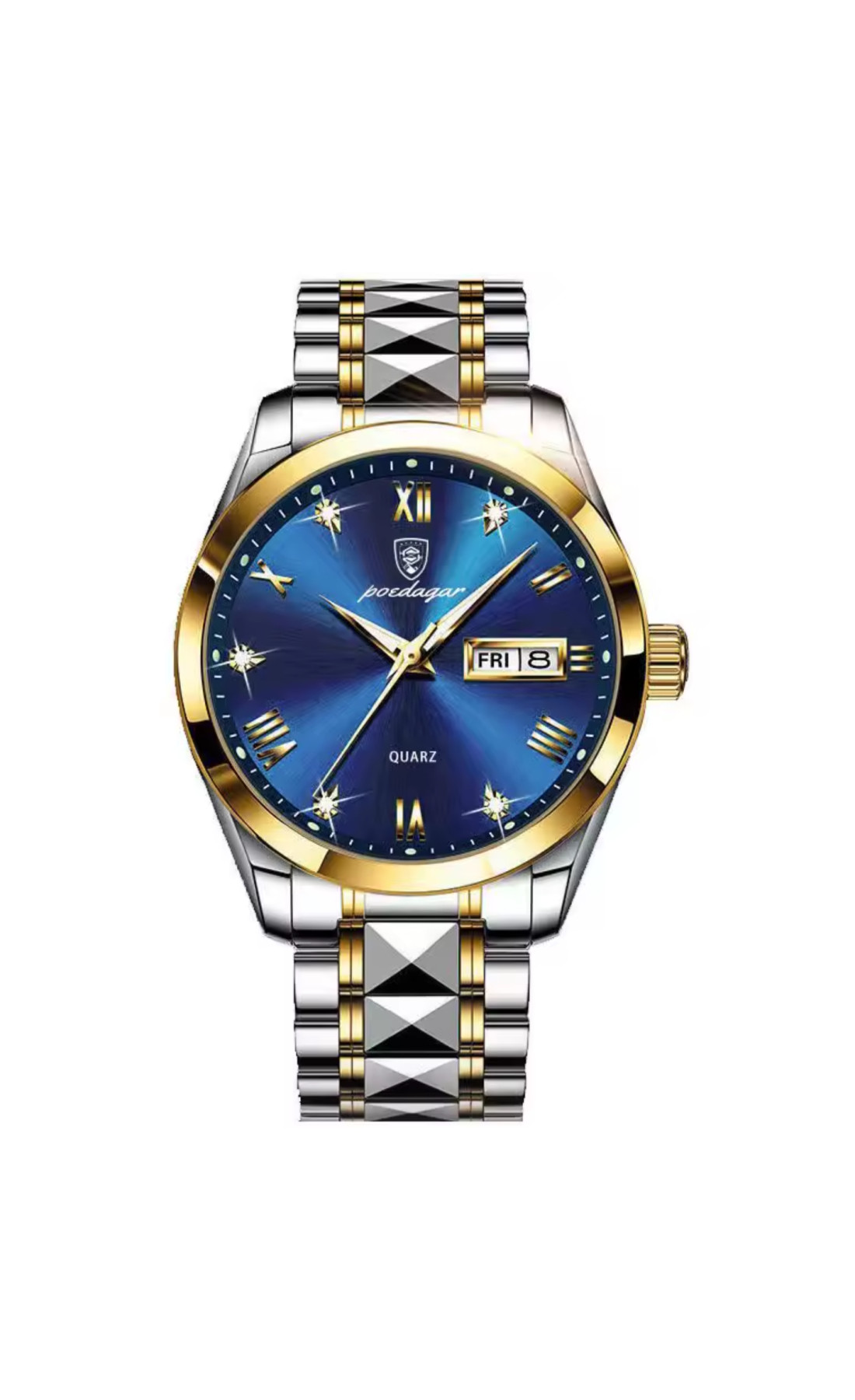 Чоловічий годинник  Poedagar Omega Blue