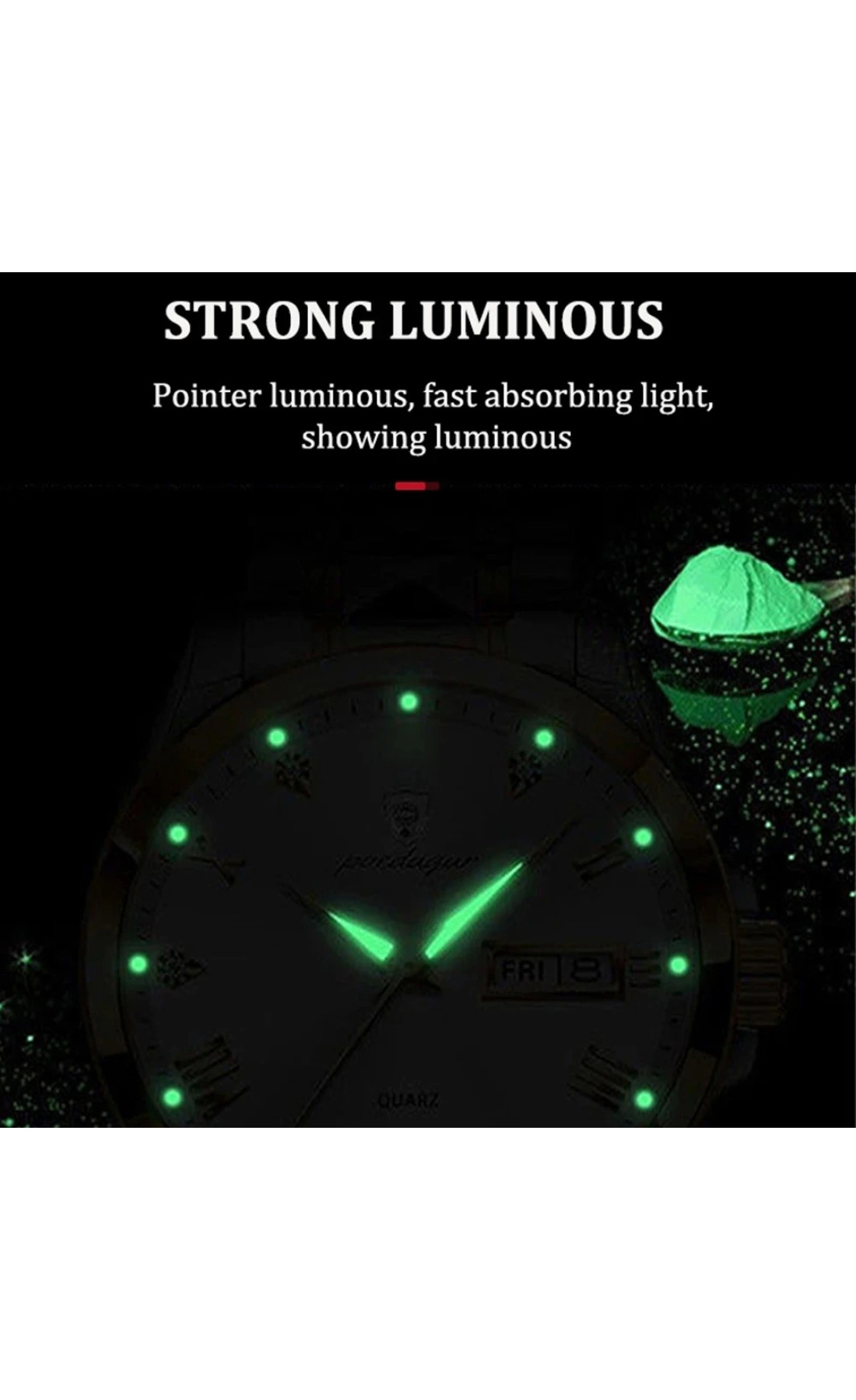 Чоловічий годинник  Poedagar Omega Blue