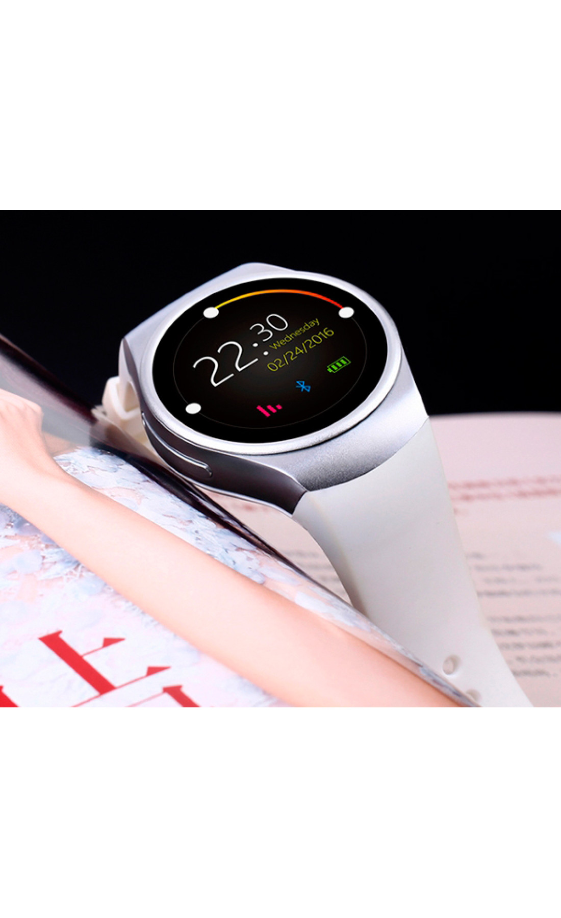 Смарт годинник  Smart KW18 White