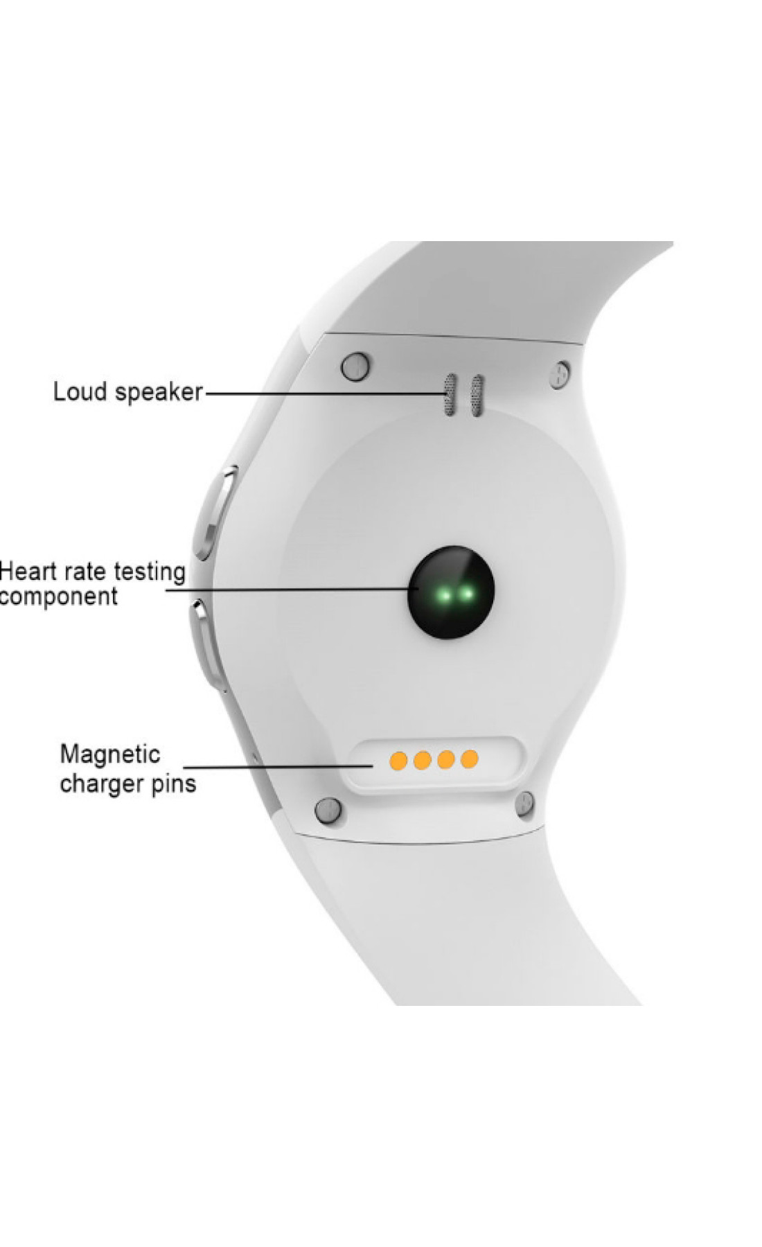 Смарт годинник  Smart KW18 White