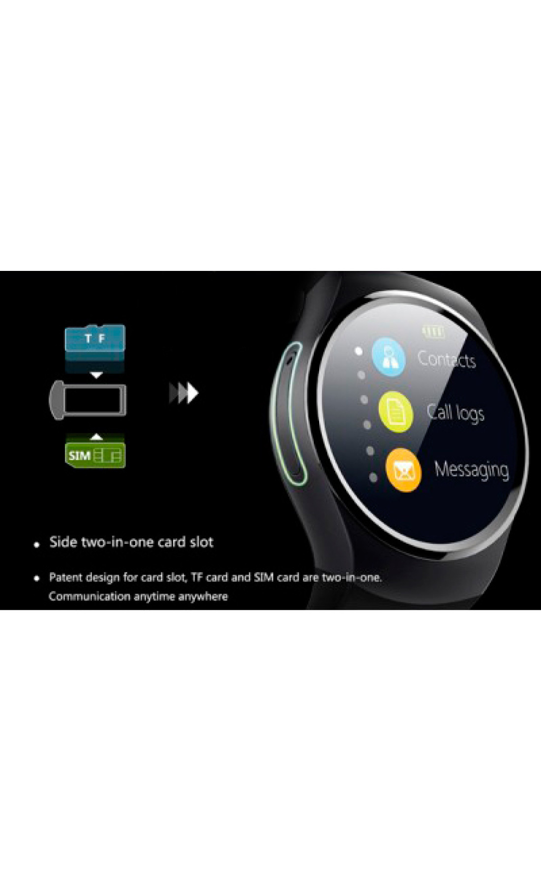 Смарт годинник  Smart KW18 Black