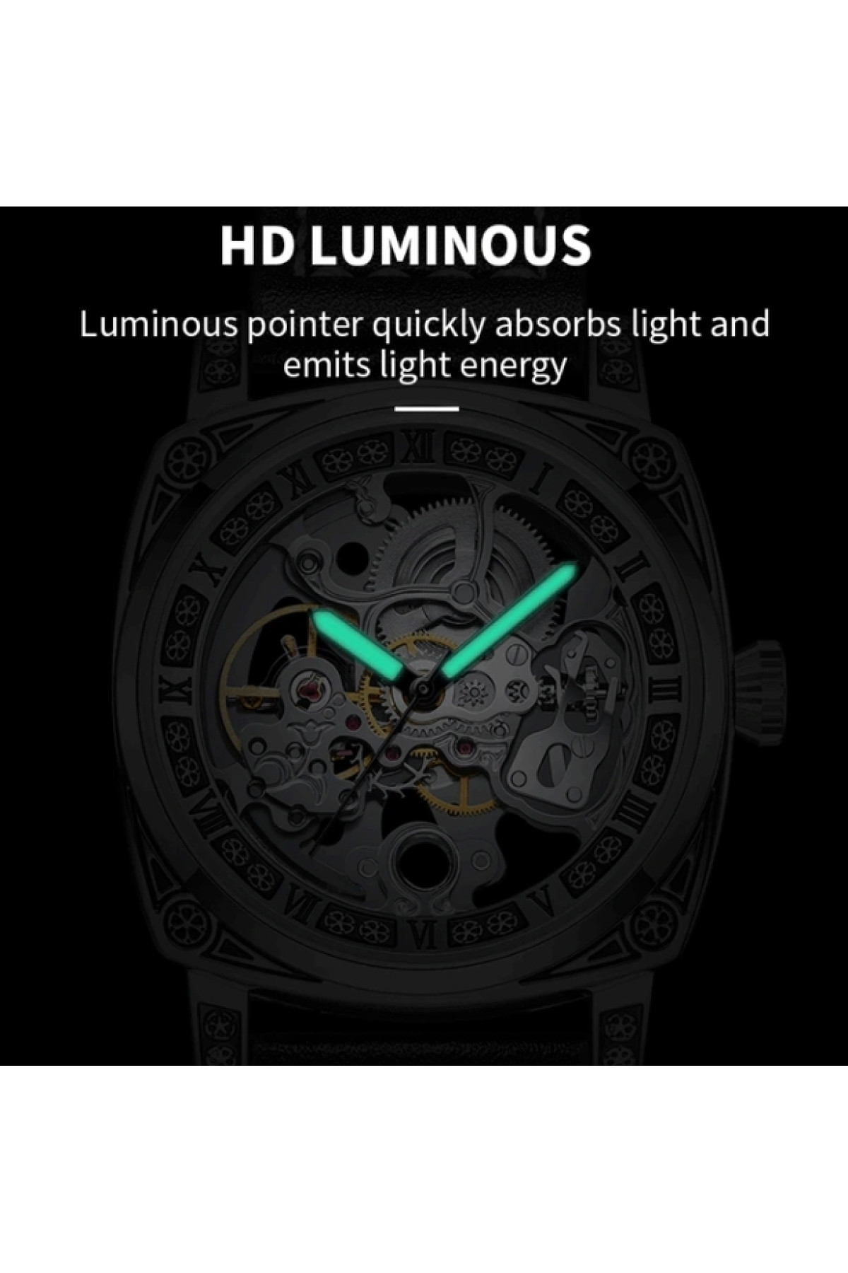 Чоловічий годинник  WishDoIt Baron Steel, 2 ремінці