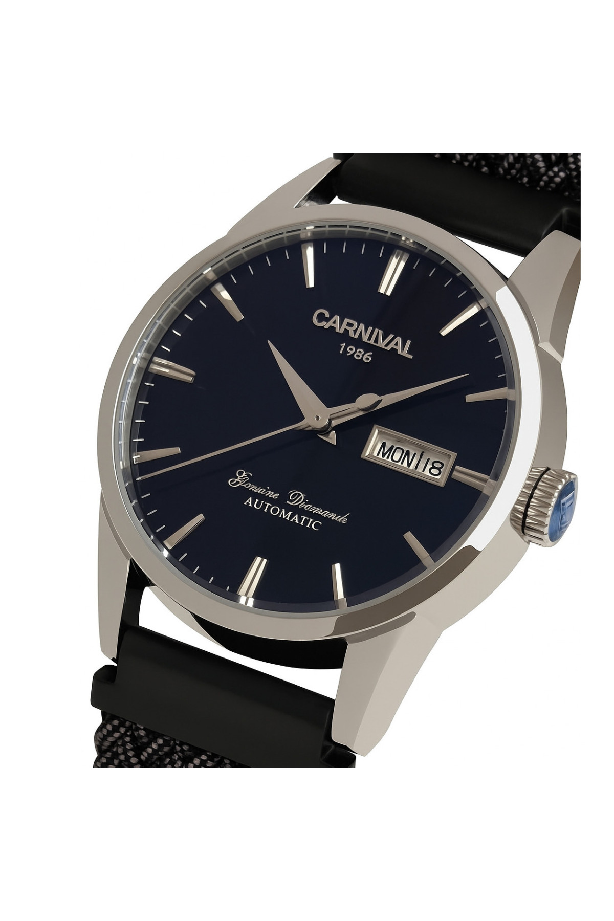 Чоловічий годинник  Carnival Flagman Magnetic Grey, 2 ремінці