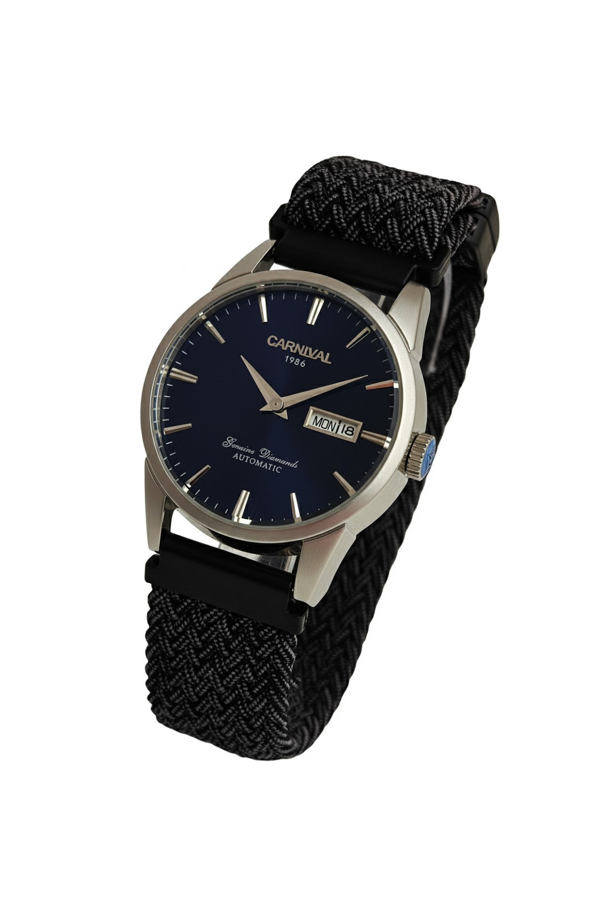 Чоловічий годинник  Carnival Flagman Magnetic Grey, 2 ремінці