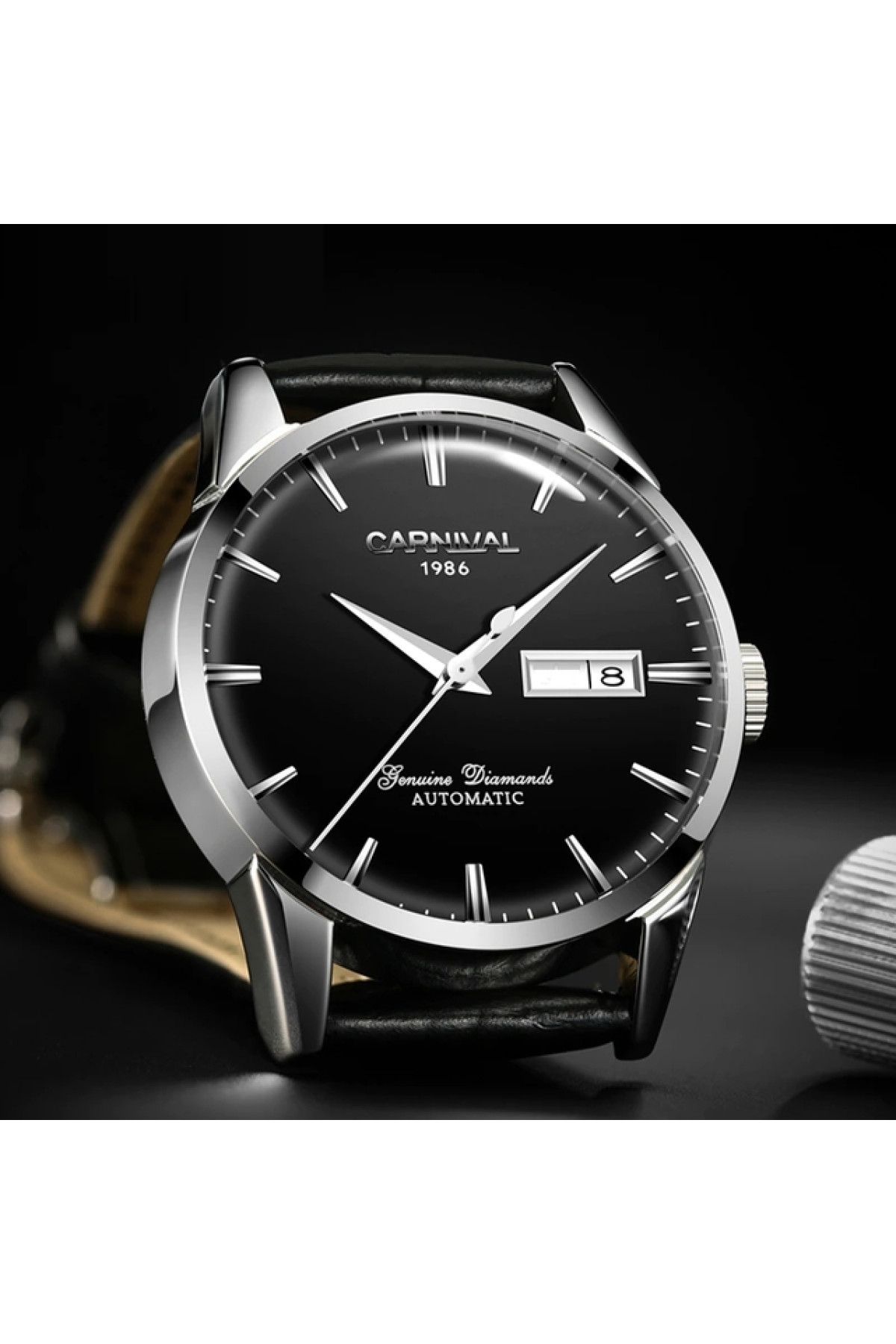 Чоловічий годинник  Carnival Flagman Magnetic Grey, 2 ремінці