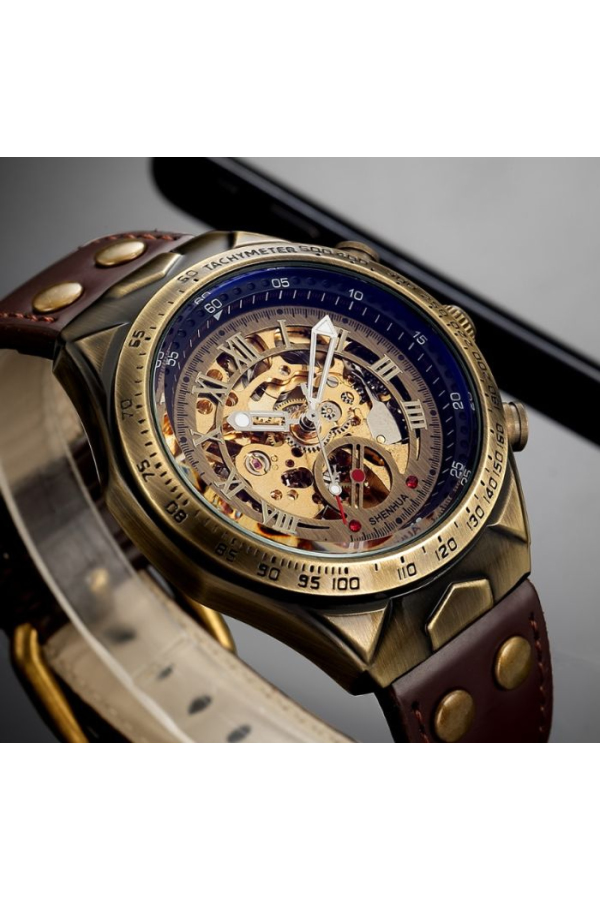 Чоловічий годинник  Winner Status Rubber, 2 ремінці