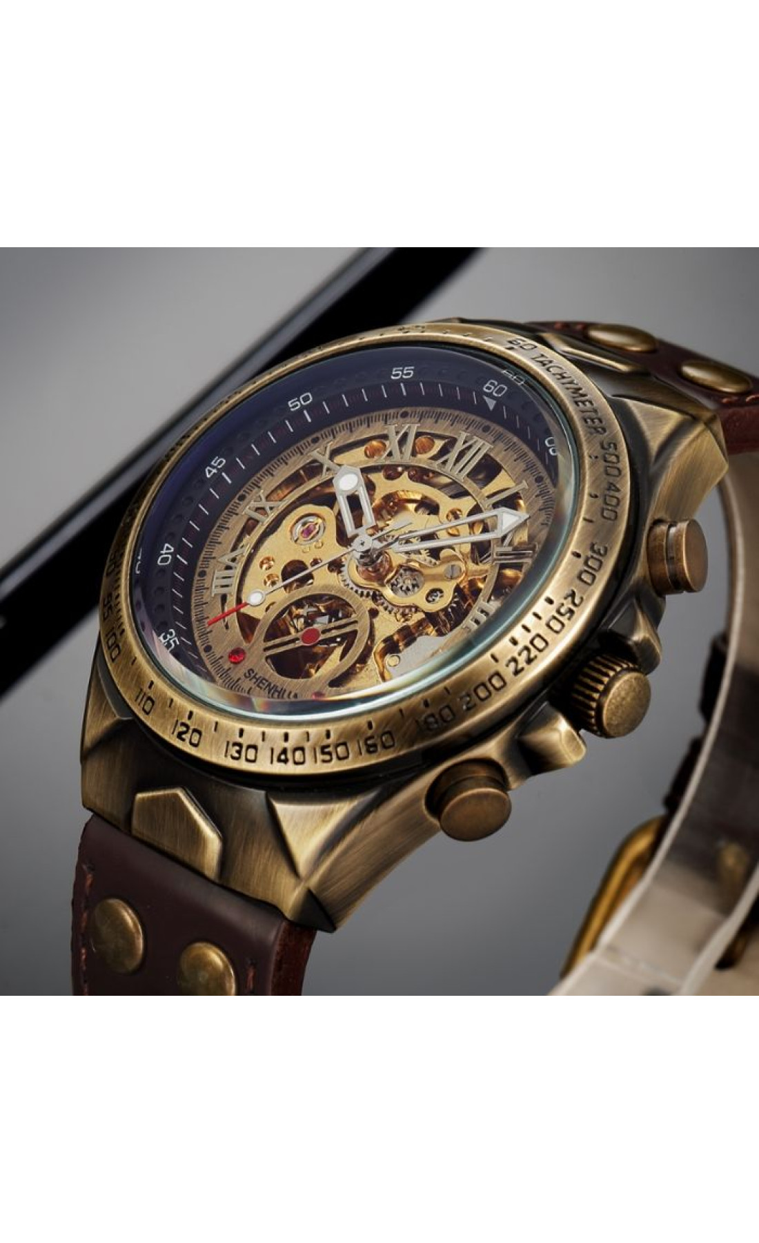 Чоловічий годинник  Winner Status Rubber, 2 ремінці