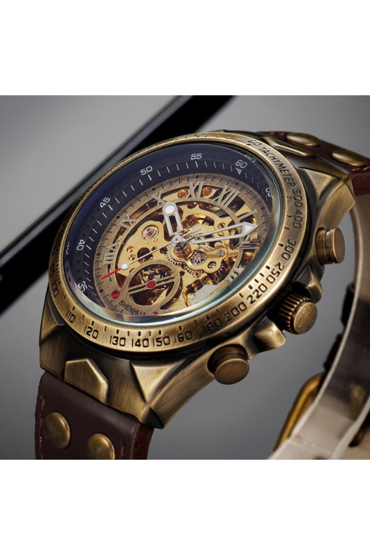 Чоловічий годинник  Winner Status Rubber, 2 ремінці