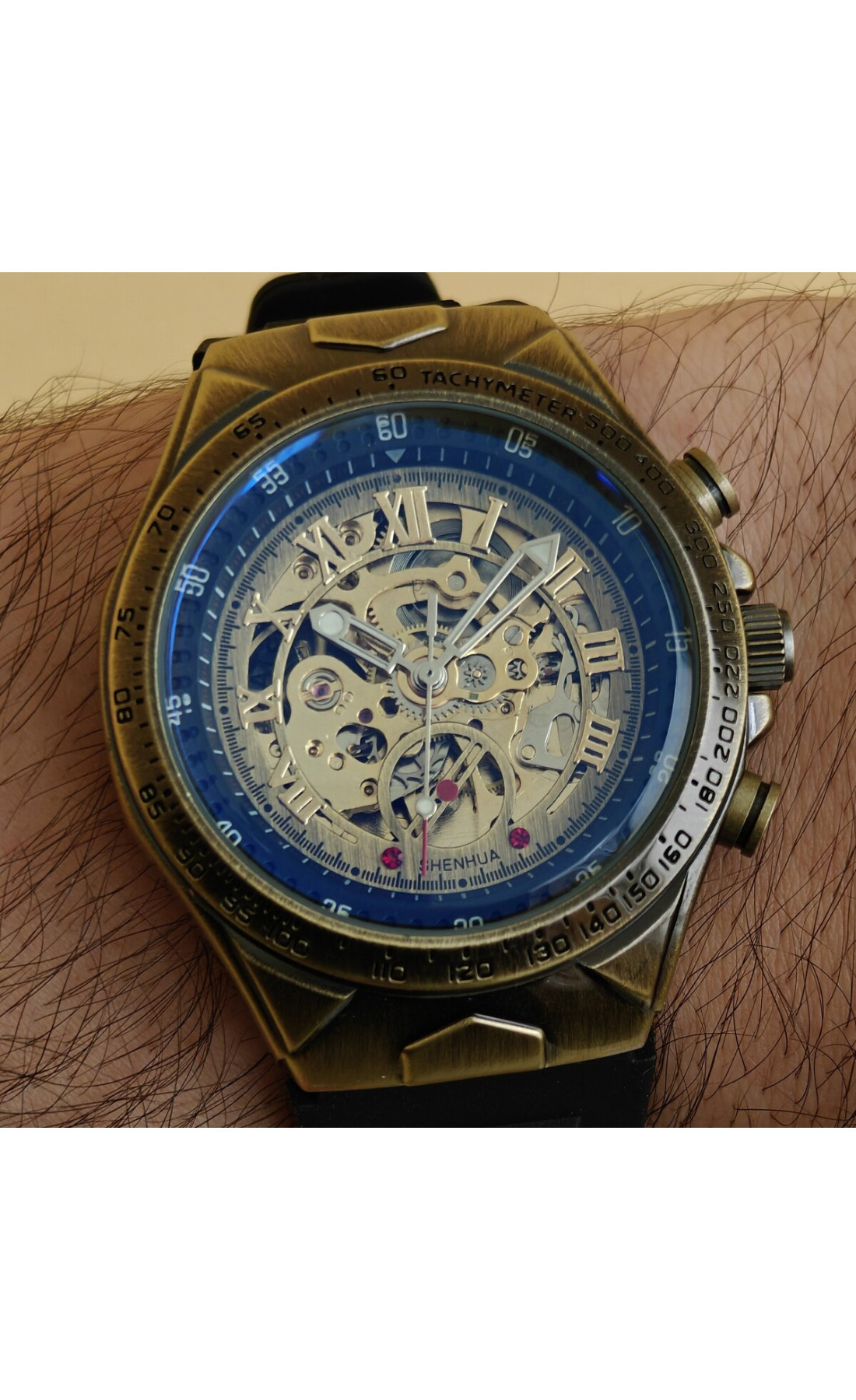 Чоловічий годинник  Winner Status Rubber, 2 ремінці