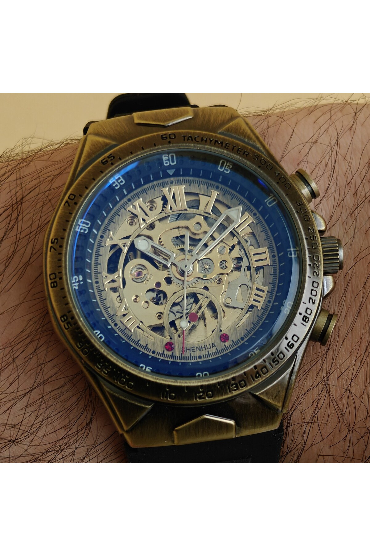 Чоловічий годинник  Winner Status Rubber, 2 ремінці