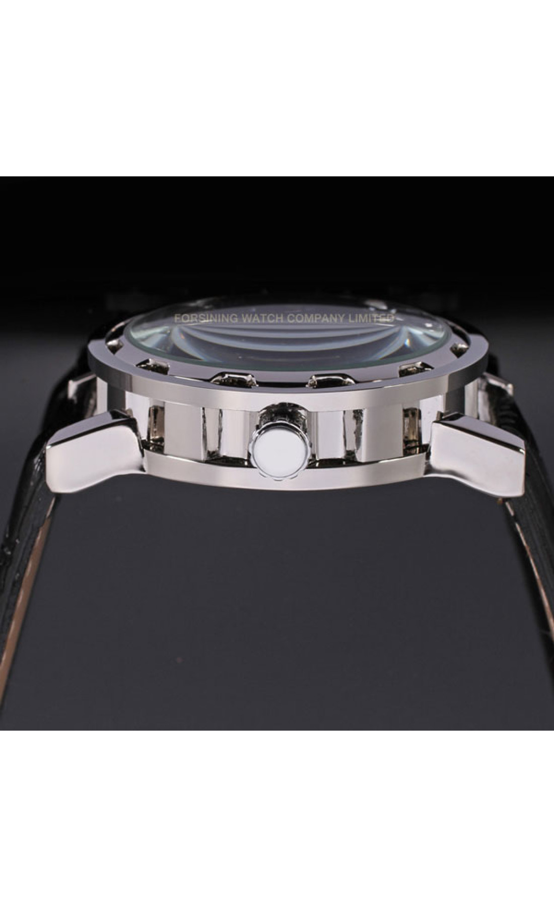 Чоловічий годинник  Winner Black Textile Classic, 2 ремінці