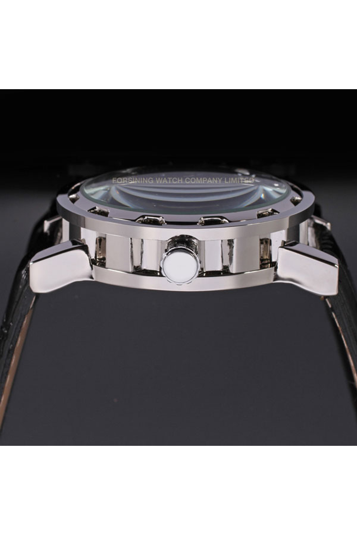 Чоловічий годинник  Winner Black Textile Classic, 2 ремінці