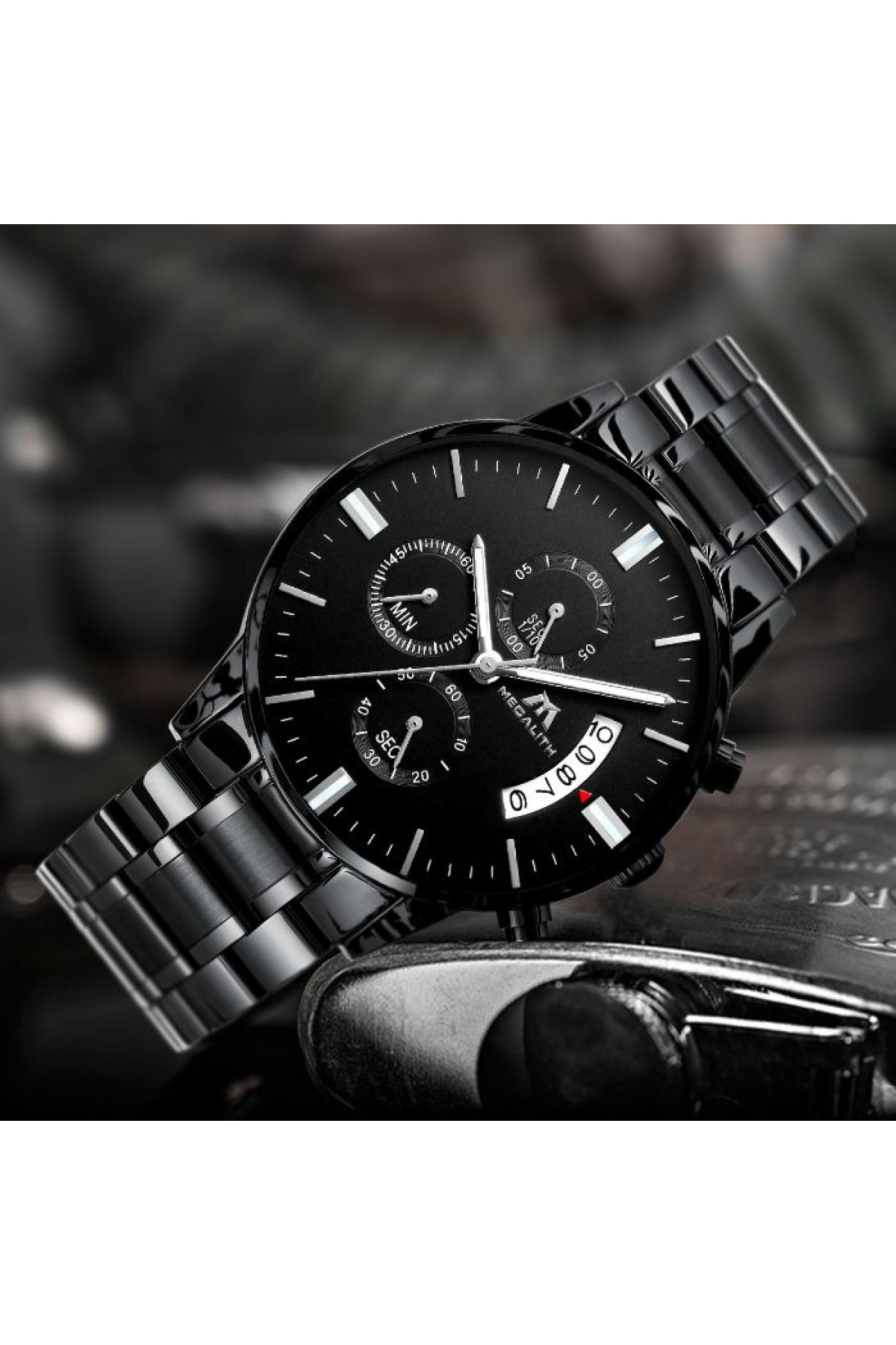 Чоловічий годинник  MegaLith Super Nylon, 2 ремінці