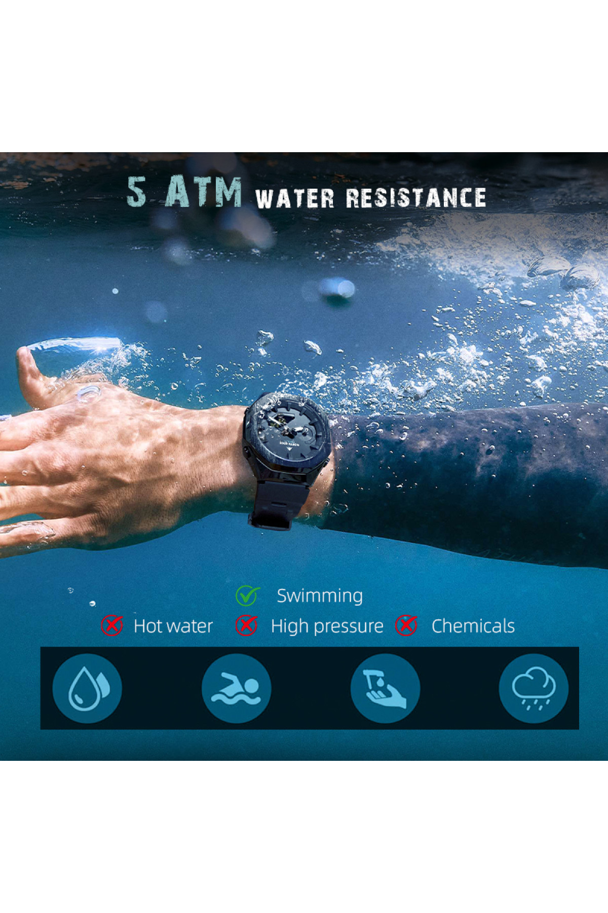 Чоловічий годинник  North Edge Mercury