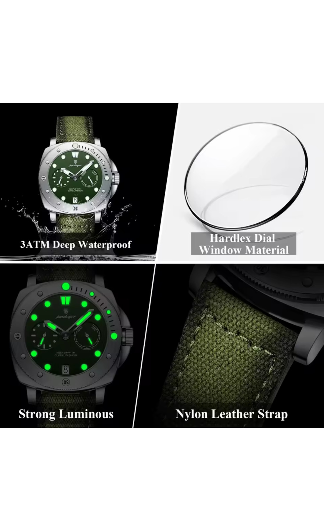 Чоловічий годинник  Poedagar Select