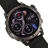 Смарт годинник  North Edge GPS Titan Black Spider, 2 ремінці