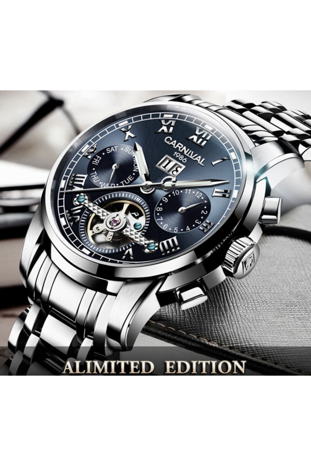 Чоловічий годинник  Carnival First Magnetic, 2 ремінці