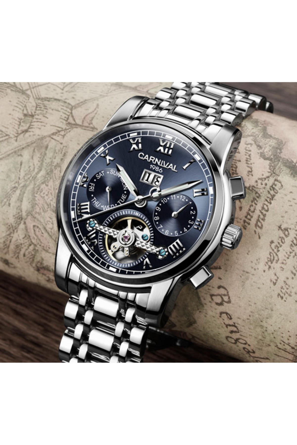 Чоловічий годинник  Carnival First Magnetic, 2 ремінці