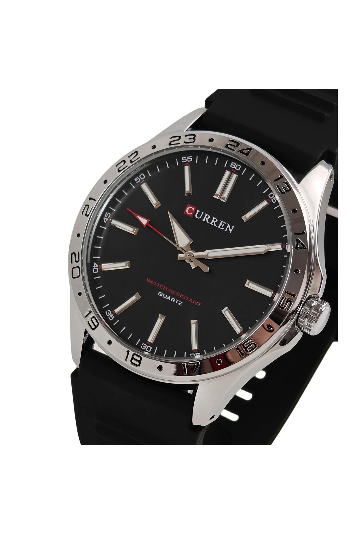 Чоловічий годинник  Curren Hector Elastic Black, 2 ремінці