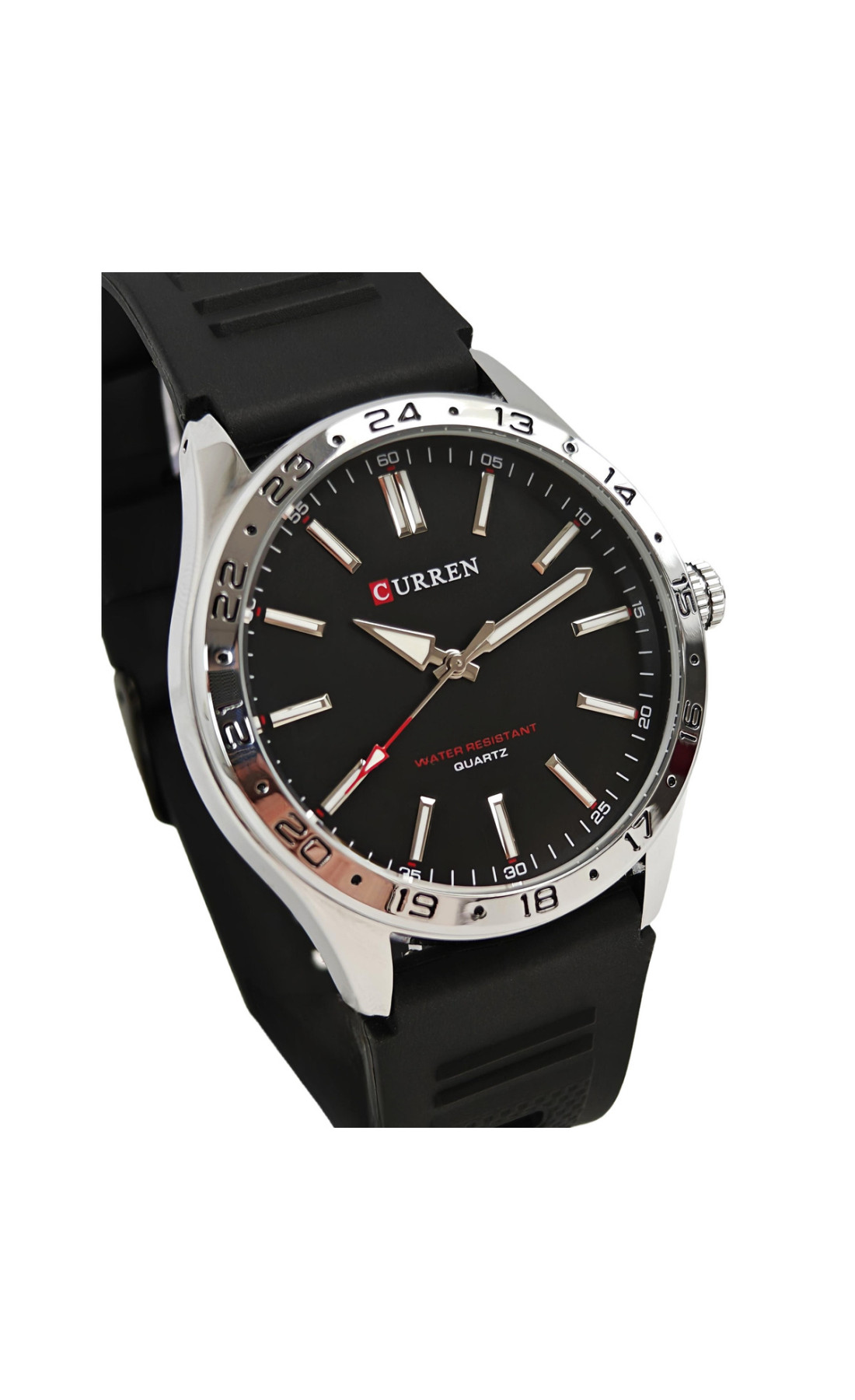 Чоловічий годинник  Curren Hector Elastic Black, 2 ремінці