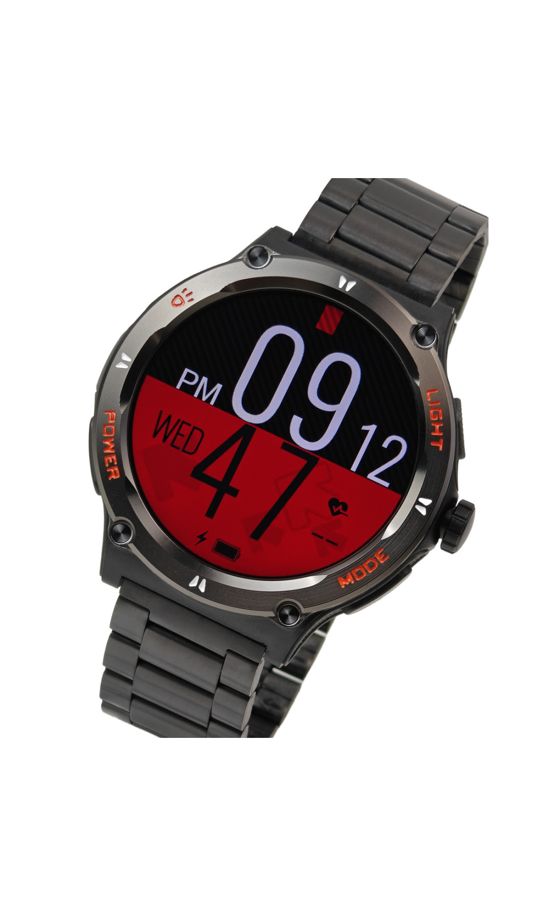 Смарт годинник  Smart Advanture Steel Black з компасом, 2 ремінці