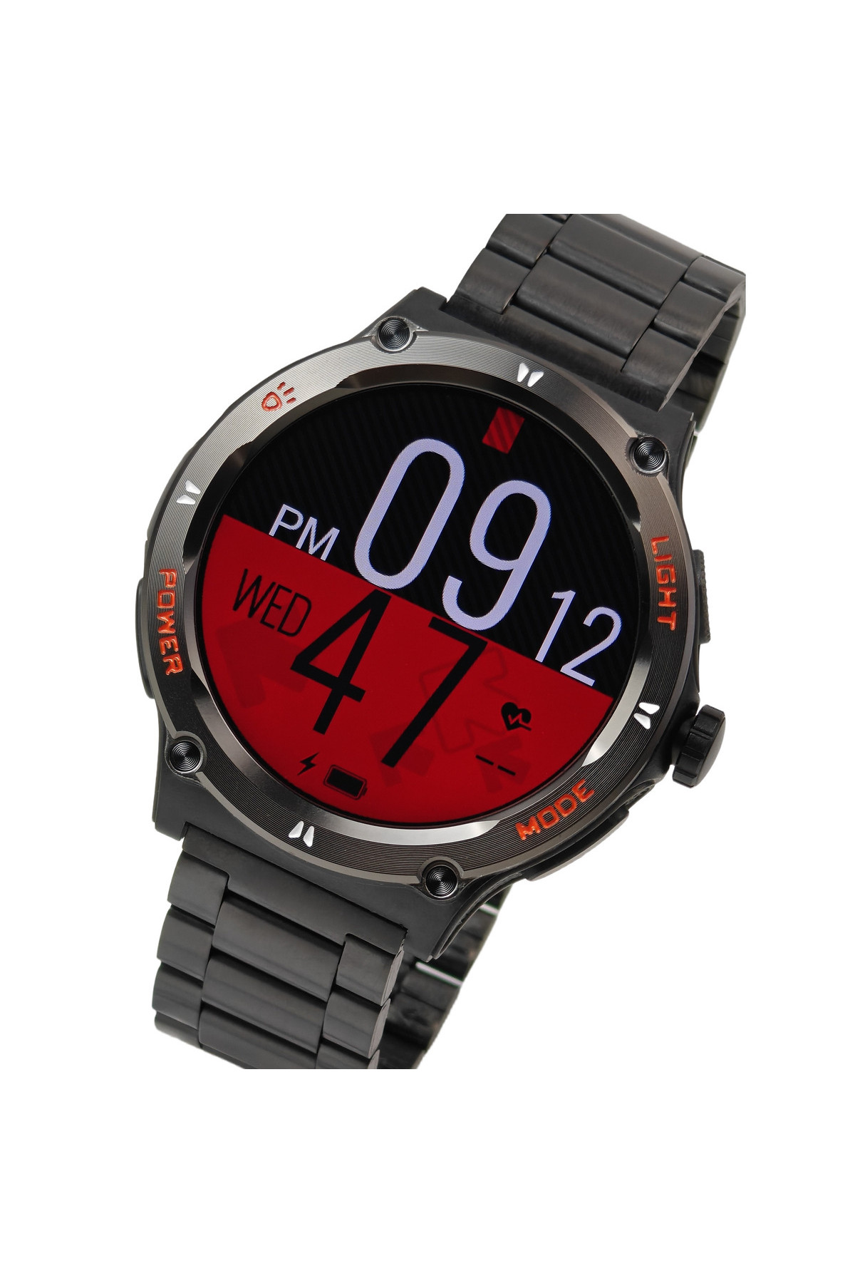 Смарт годинник  Smart Advanture Steel Black з компасом, 2 ремінці