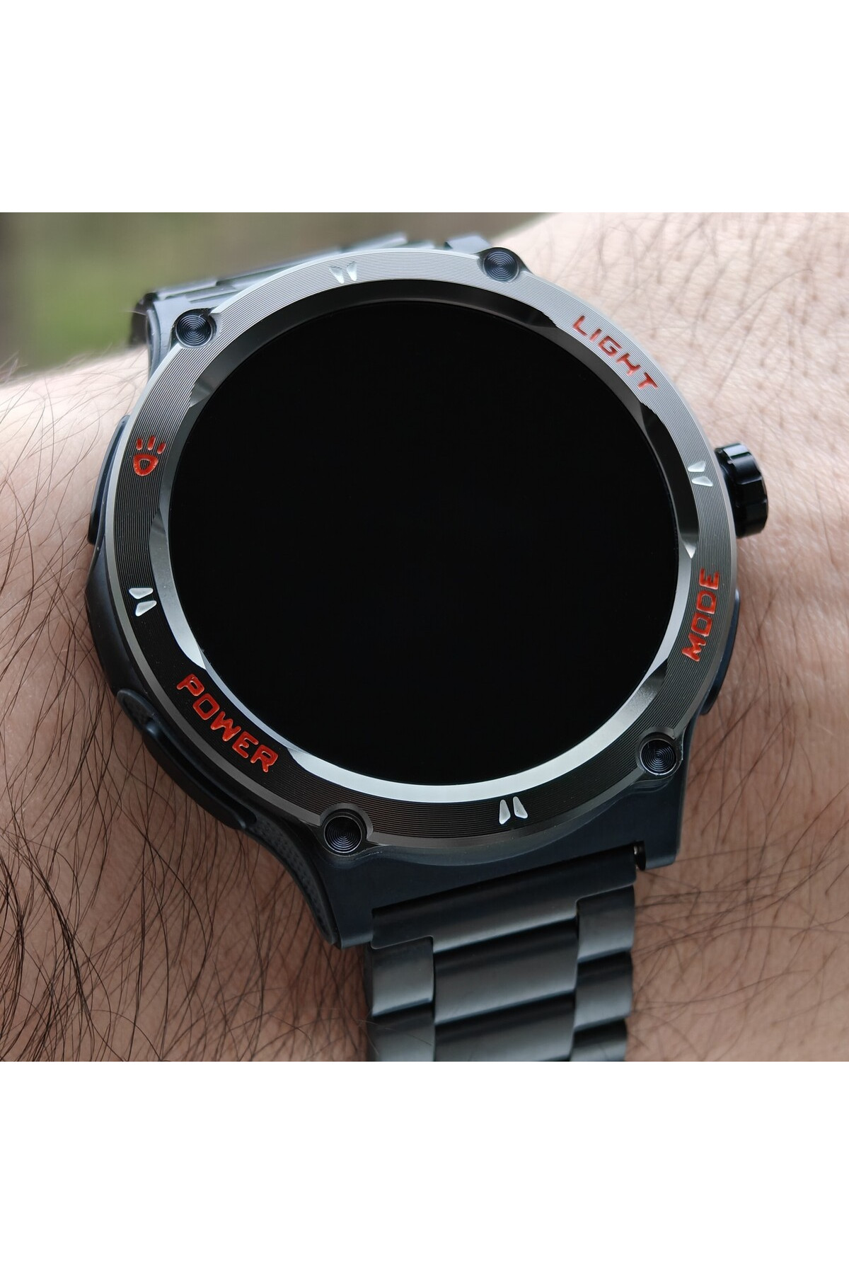 Смарт годинник  Smart Advanture Steel Black з компасом, 2 ремінці