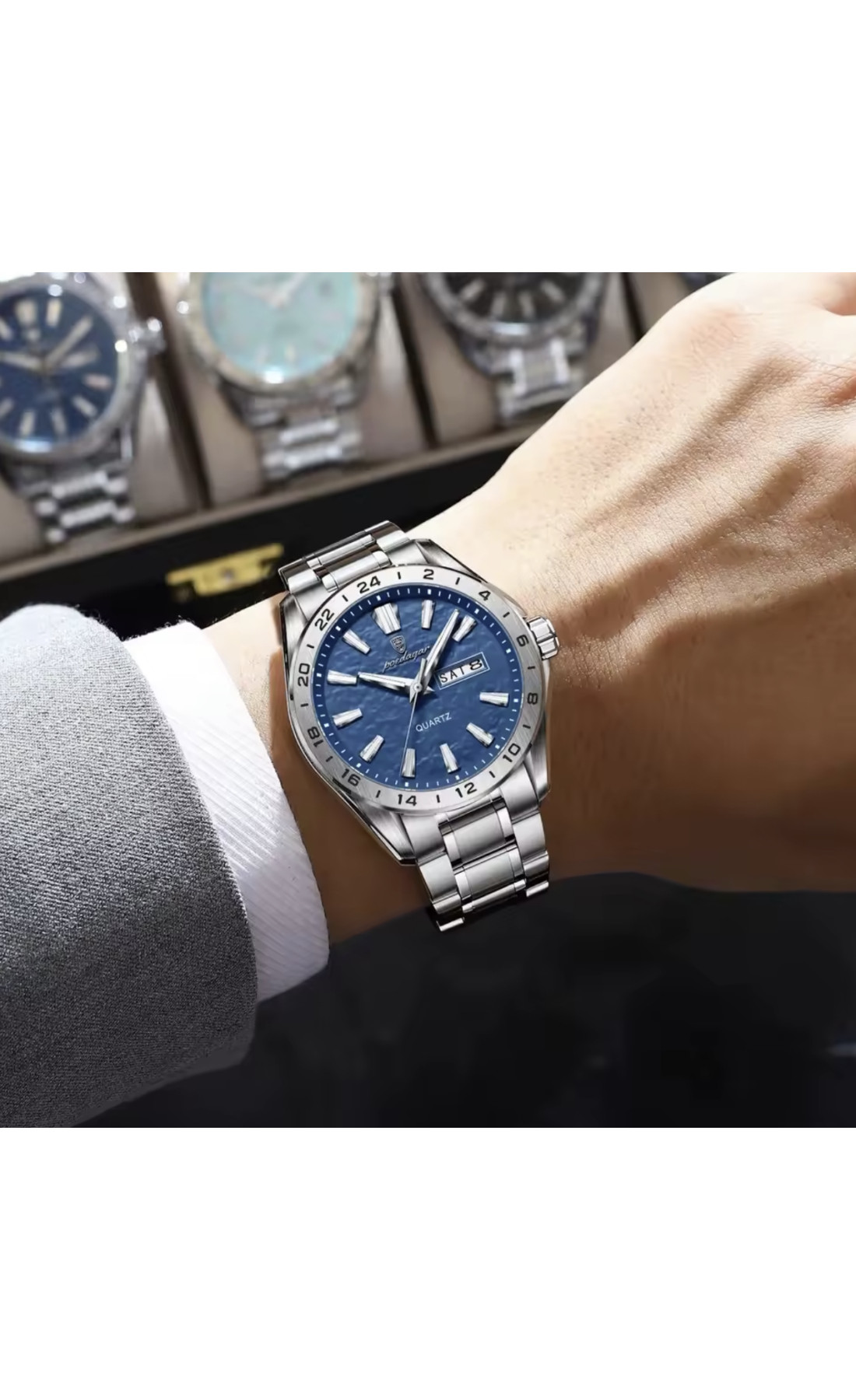 Чоловічий годинник  Poedagar Extra